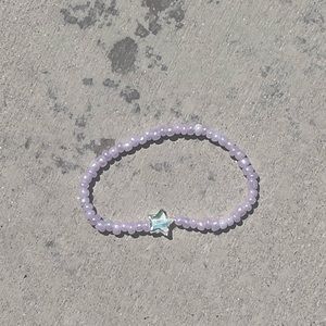 Purple star bracelet